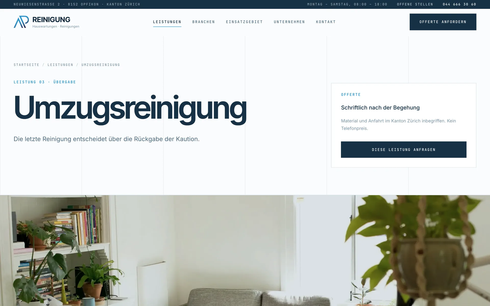 AP Reinigung Umzugsreinigung